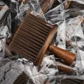 The Apex Walnut &amp; Goat Hair Mechanical Keyboard Brush