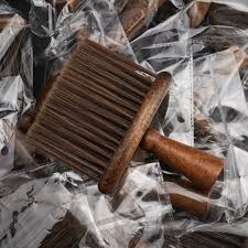 The Apex Walnut &amp; Goat Hair Mechanical Keyboard Brush